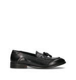 ANTICO MASTRO Mocassino uomo nero in pelle