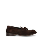 ANTICO MASTRO Mocassino uomo testa di moro in suede
