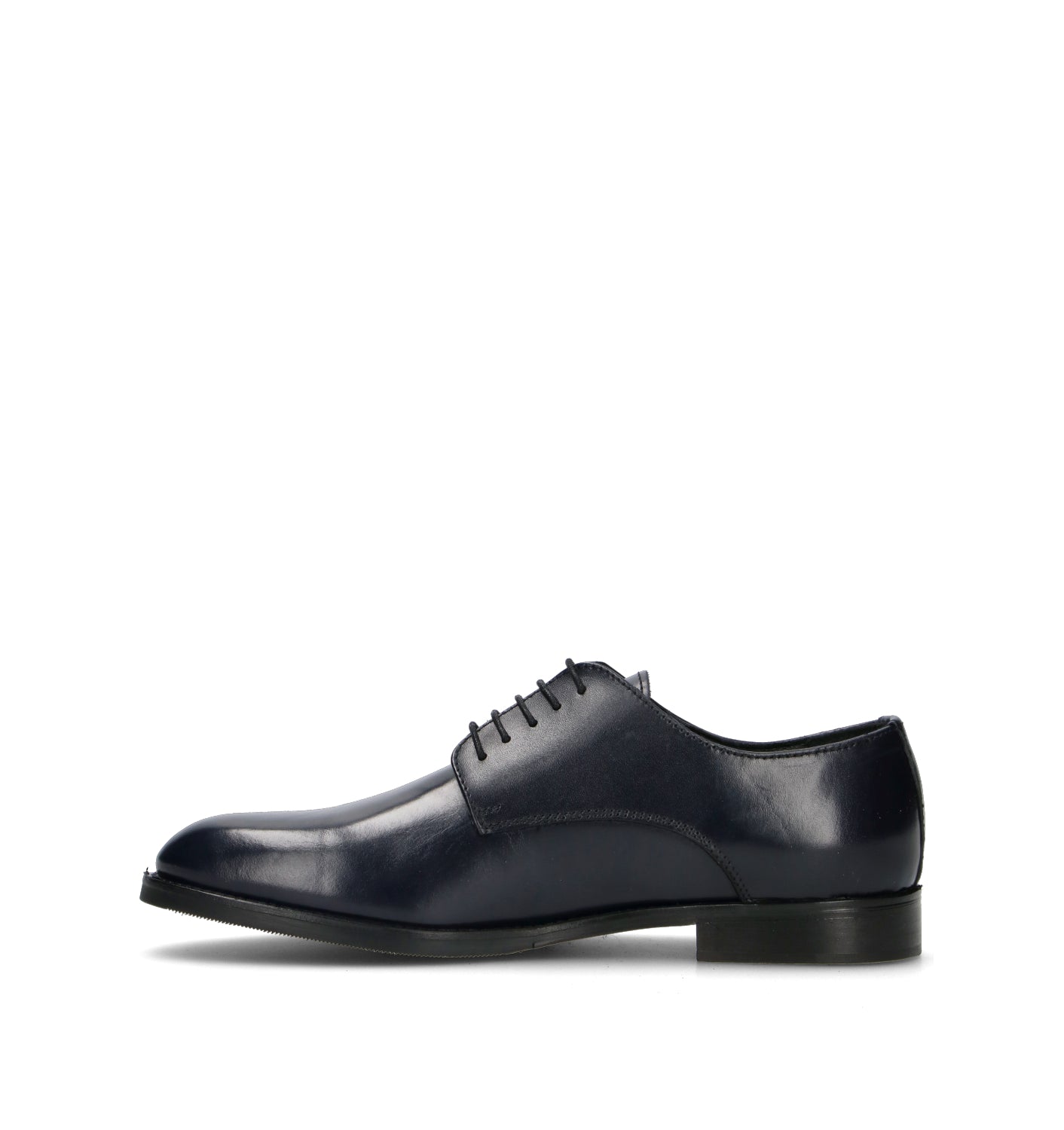 ANTICO MASTRO Stringata uomo blu in pelle