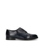 ANTICO MASTRO Stringata uomo blu in pelle