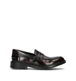 ANTICO MASTRO Mocassino uomo bordeaux in pelle