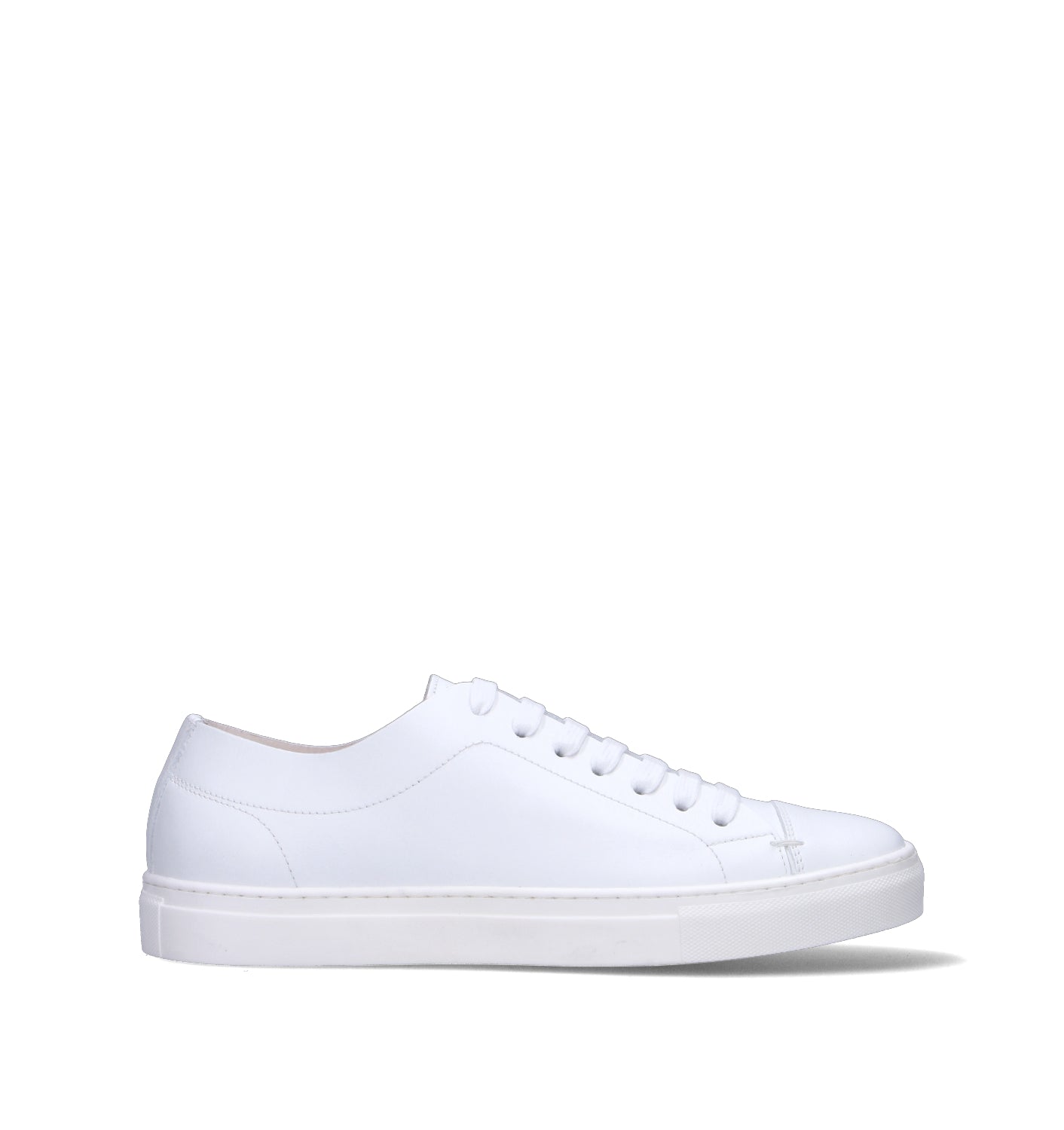 ANTICO MASTRO Sneaker uomo bianca in pelle