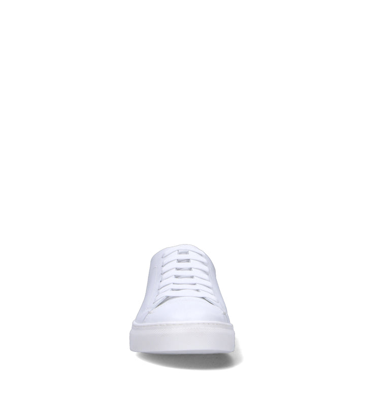 ANTICO MASTRO Sneaker uomo bianca in pelle