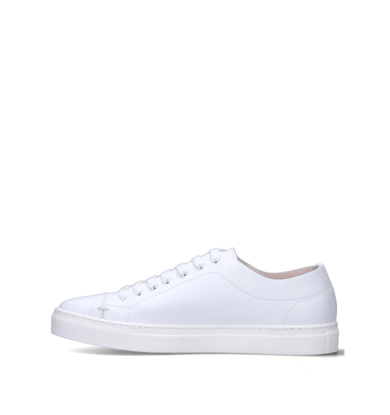 ANTICO MASTRO Sneaker uomo bianca in pelle