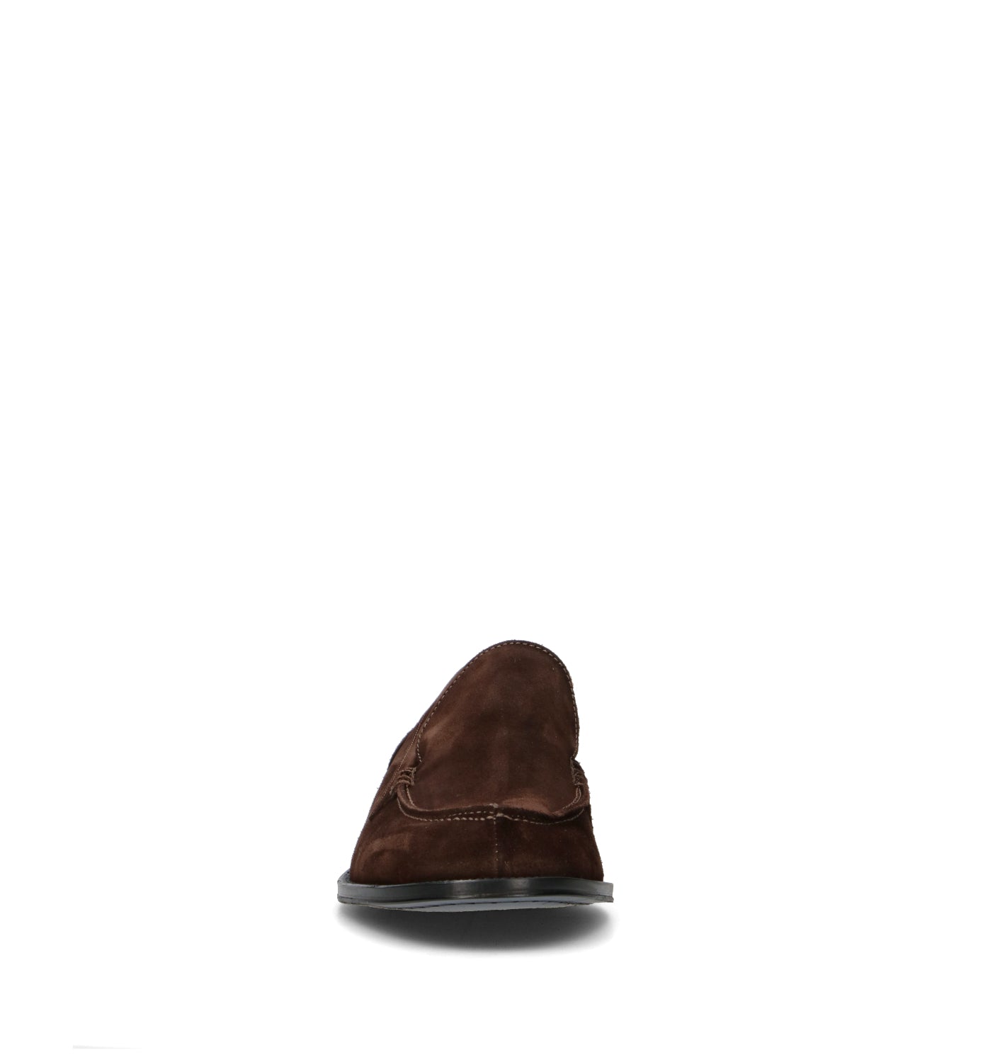 ANTICO MASTRO Mocassino uomo marrone in suede