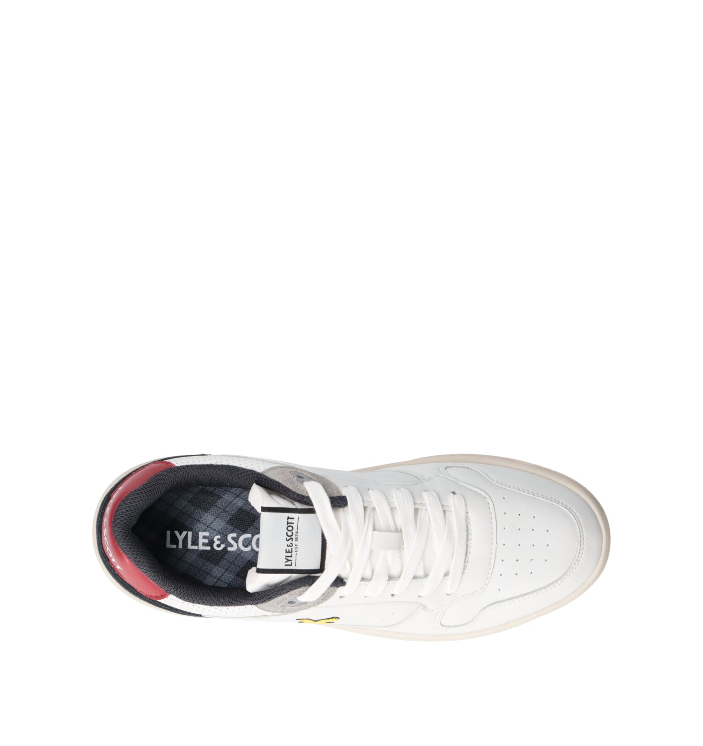 LYLE & SCOTT Sneaker uomo bianca