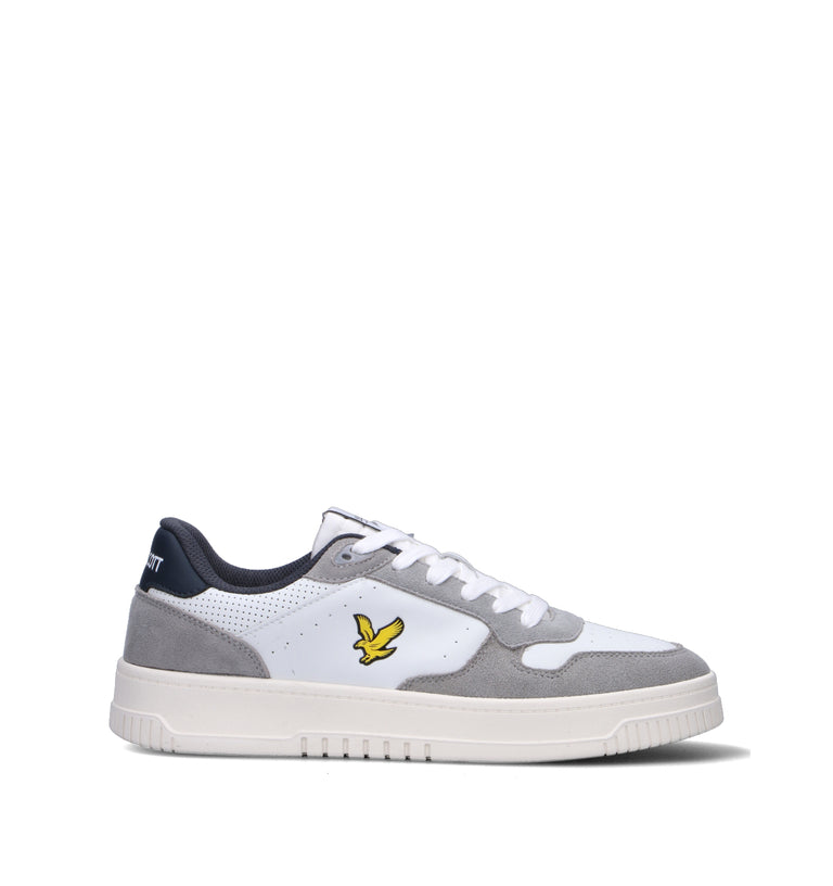 LYLE & SCOTT Sneaker uomo bianca/grigia