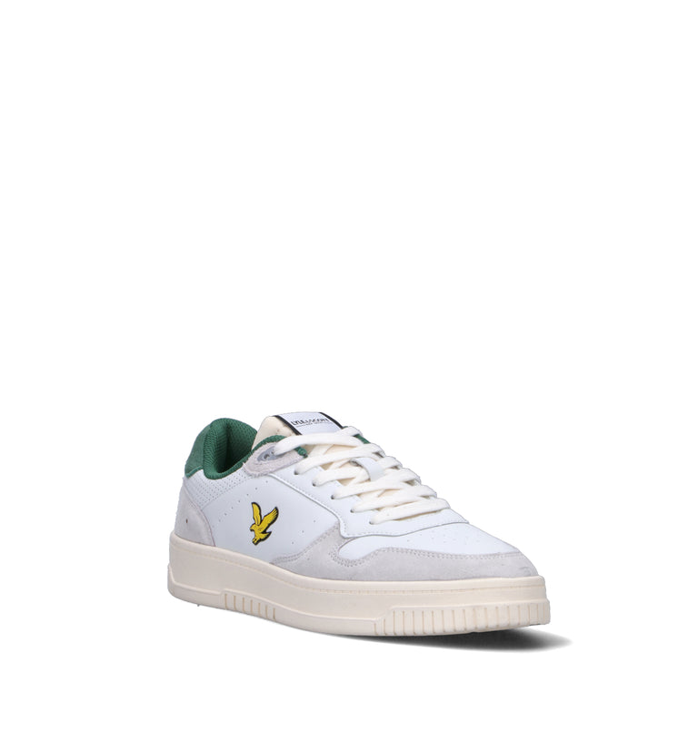 LYLE & SCOTT Sneaker uomo bianca/verde