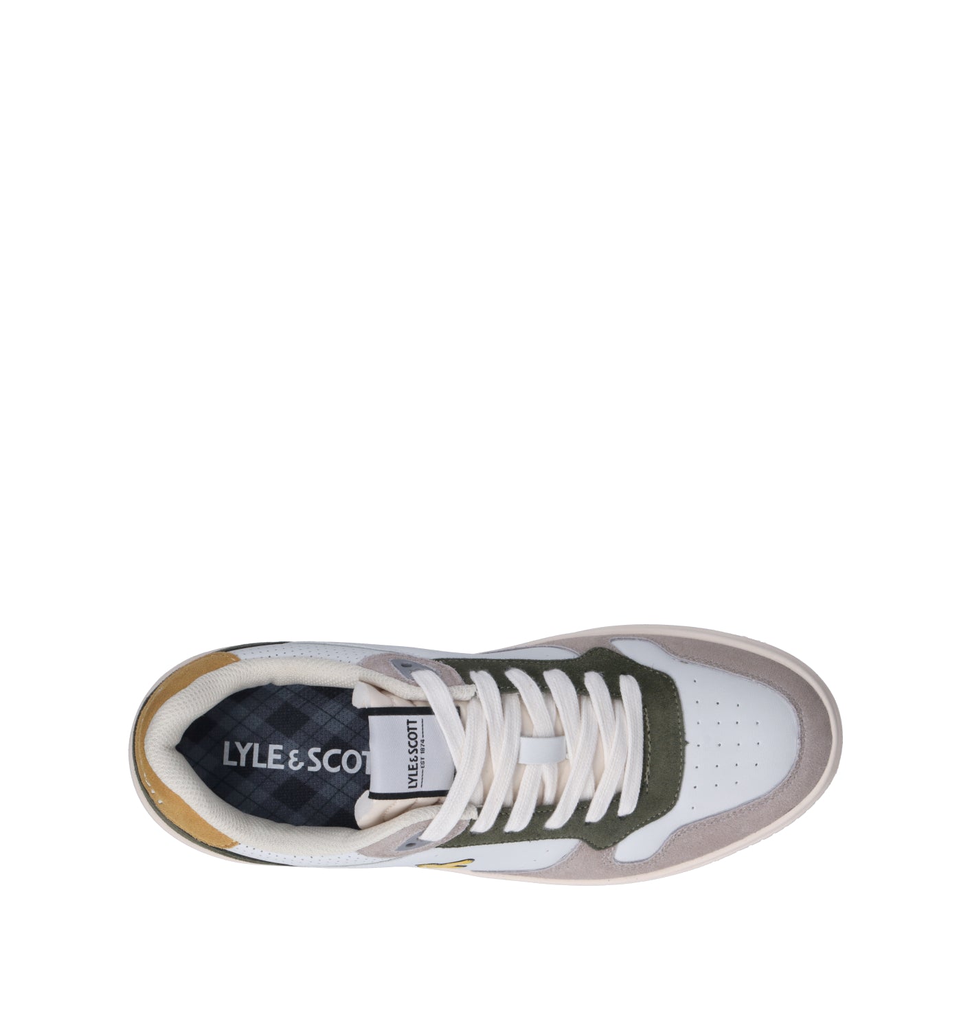 LYLE & SCOTT Sneaker uomo bianca