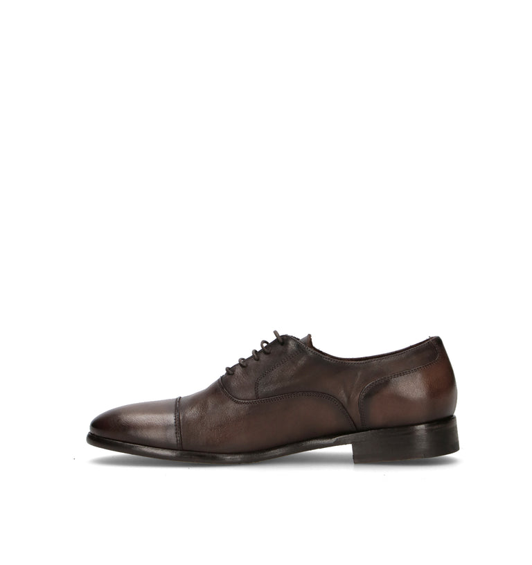 STURLINI Stringata uomo marrone in suede