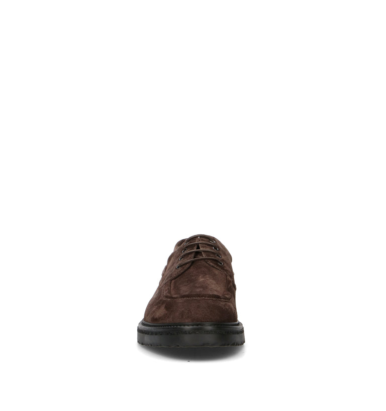 STURLINI Stringata uomo pepe in suede