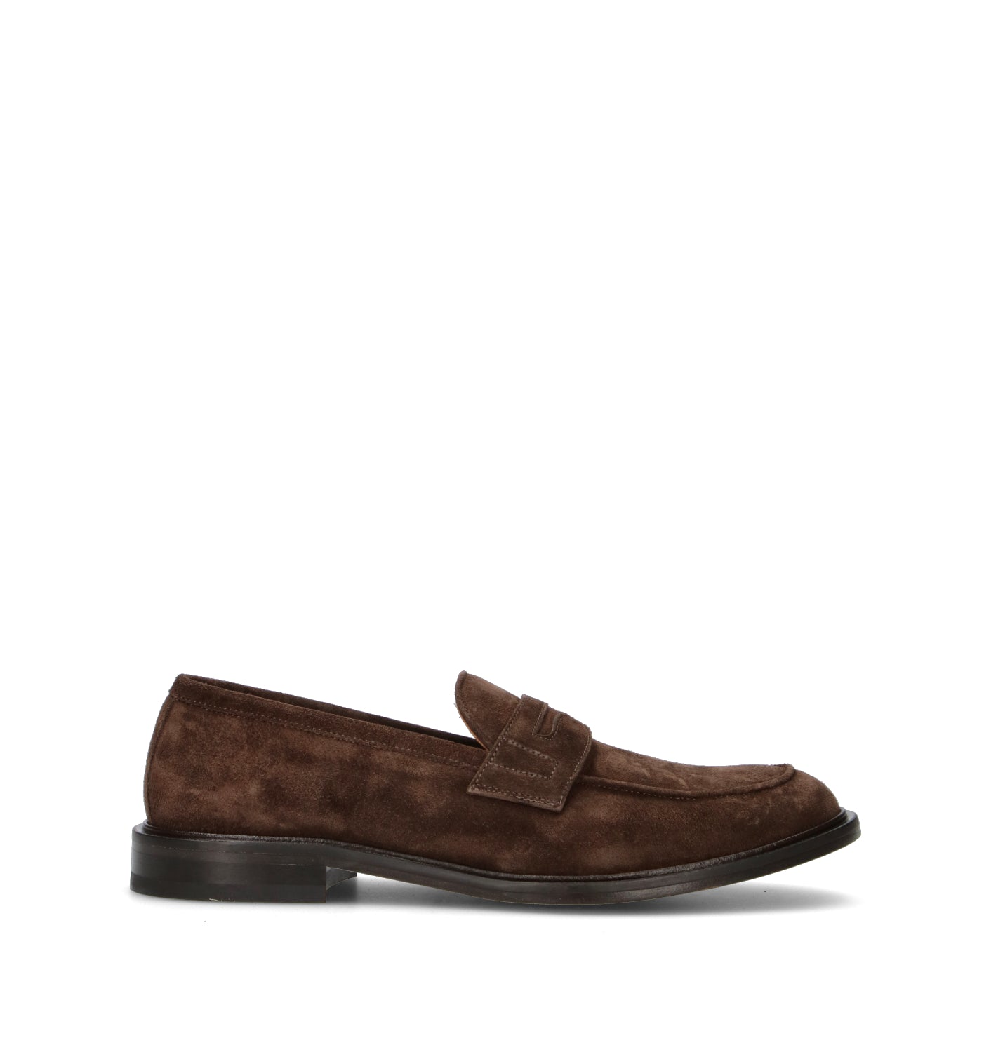 STURLINI Mocassino uomo marrone in suede