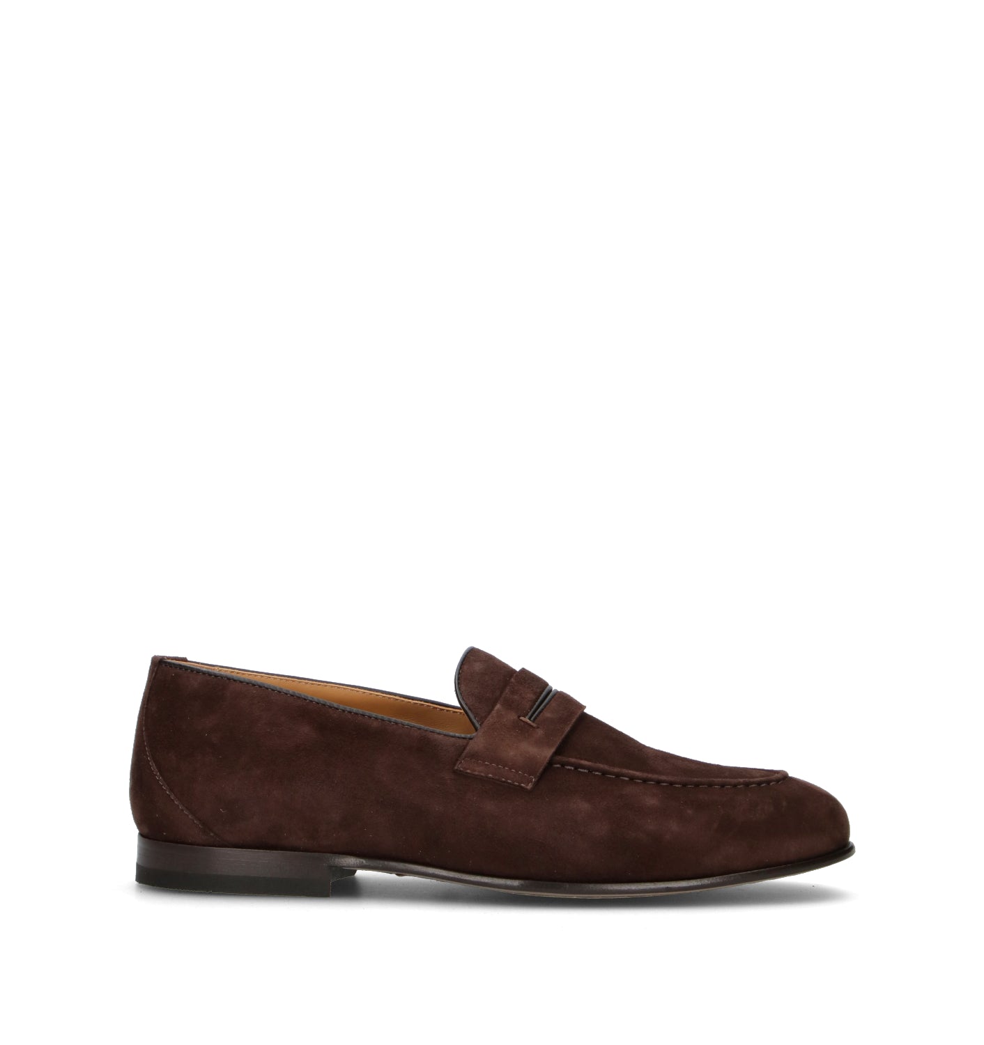 STURLINI Mocassino uomo testa di moro in suede