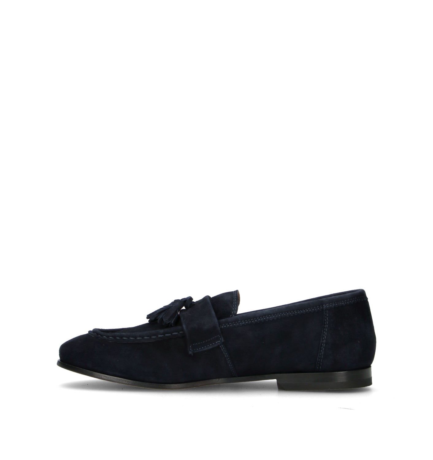 STURLINI Mocassino uomo blu in suede