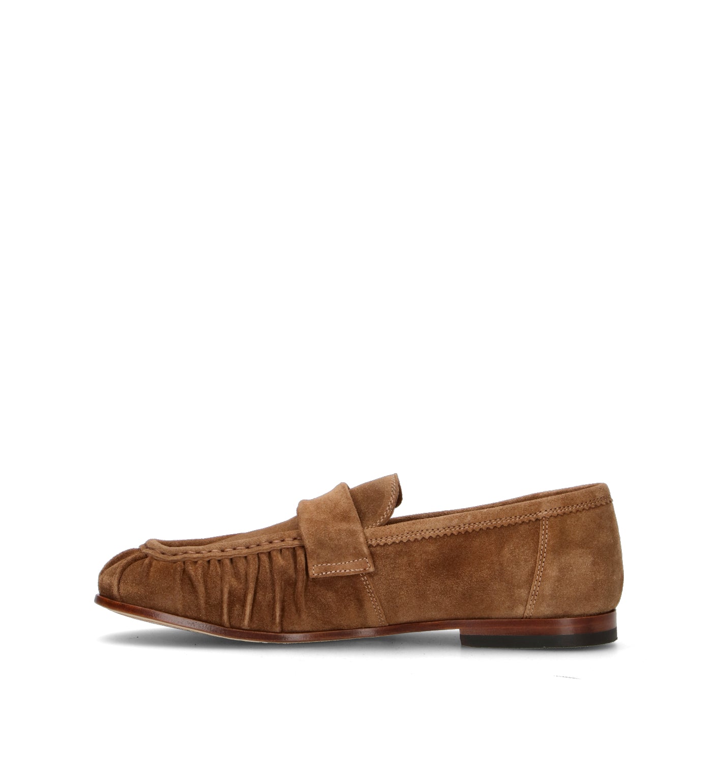 STURLINI Mocassino uomo marrone in suede
