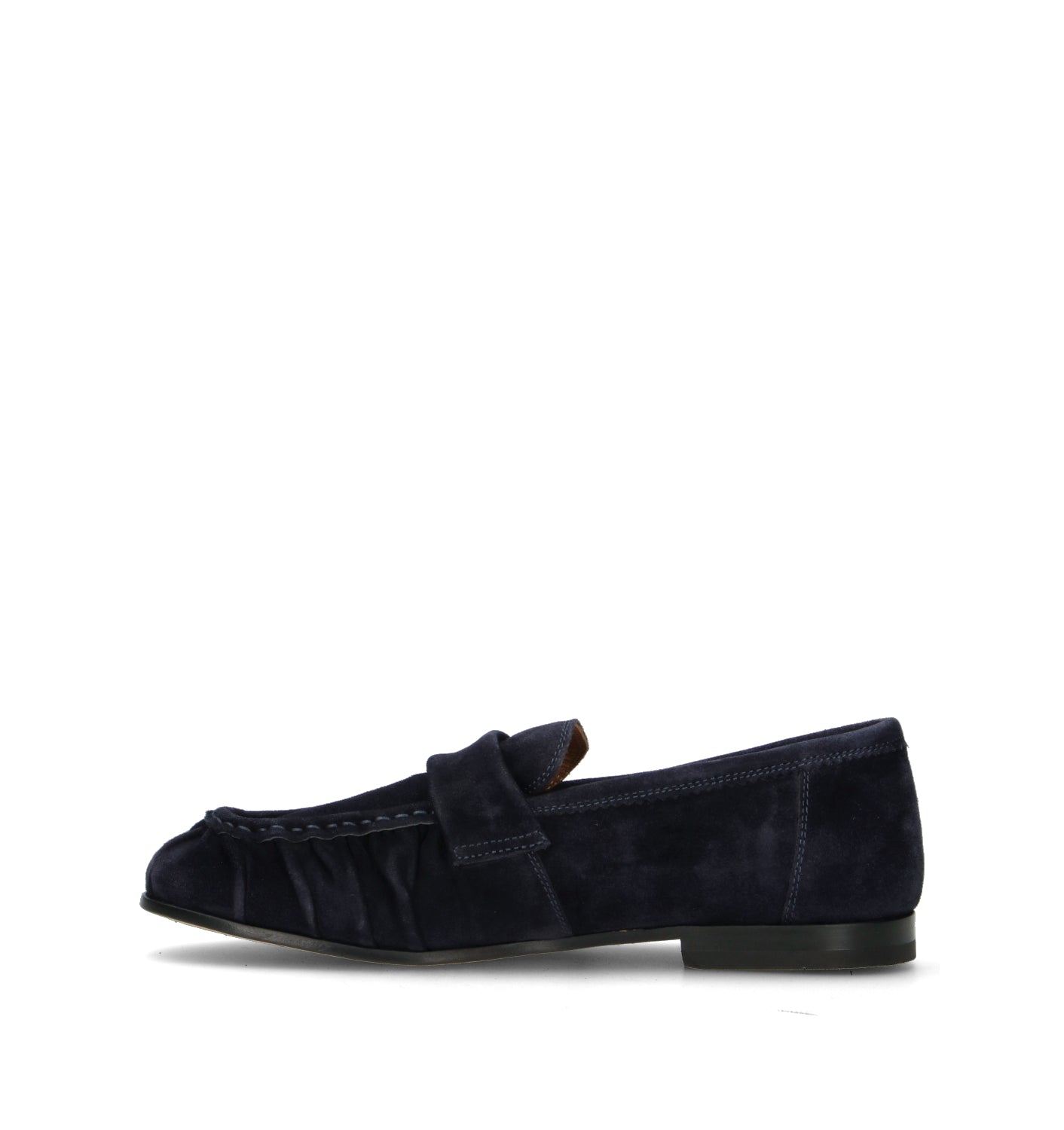 STURLINI Mocassino uomo blu in suede