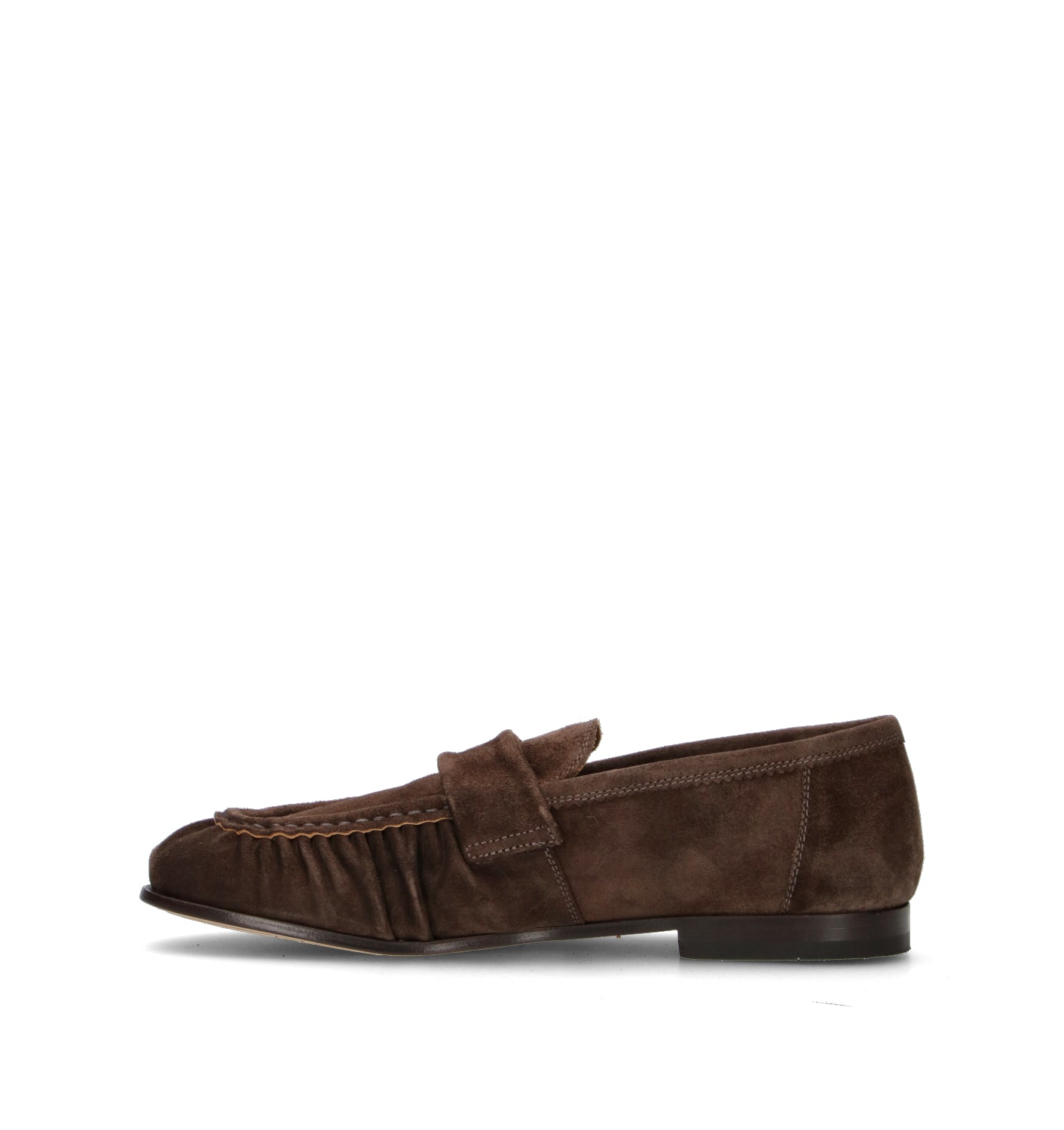 STURLINI Mocassino uomo marrone in suede