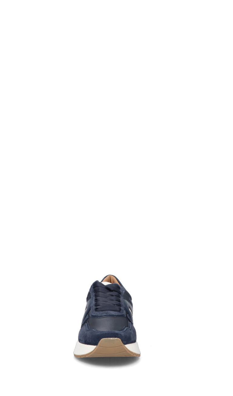 ALEXANDER SMITH Sneaker uomo blu in suede