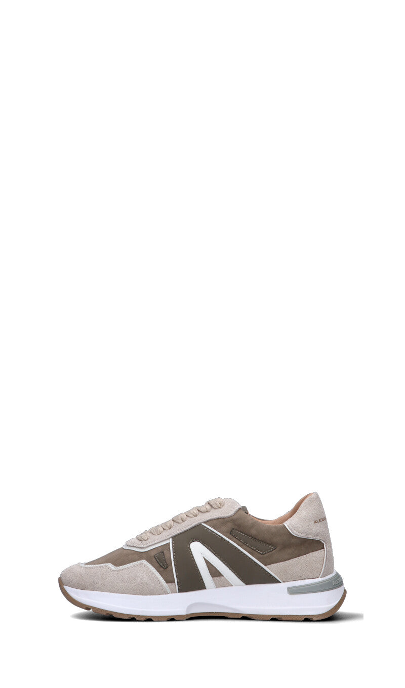 ALEXANDER SMITH Sneaker uomo bianca/marrone
