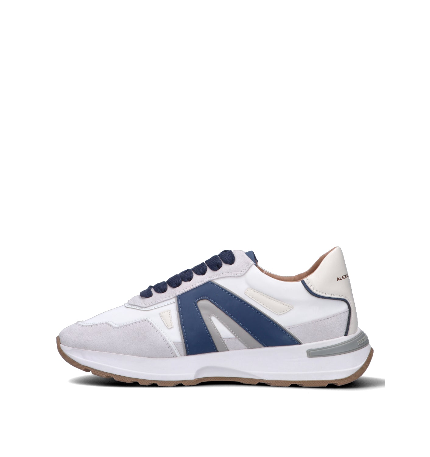 ALEXANDER SMITH Sneaker uomo bianca/blu