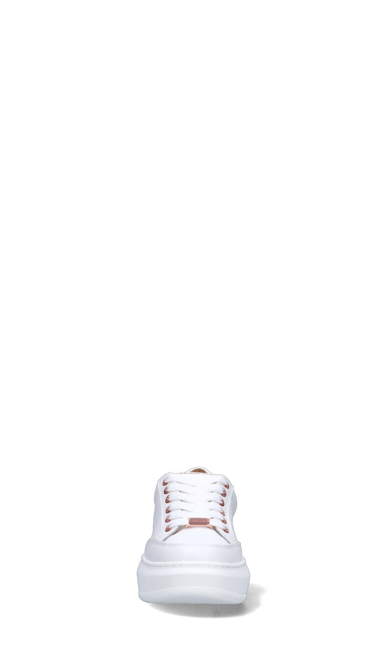 ALEXANDER SMITH Sneaker donna bianca in pelle