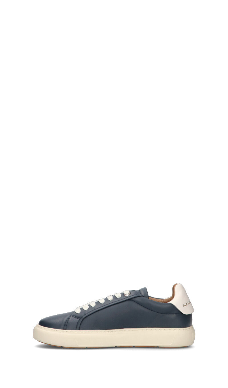 ALEXANDER SMITH Sneaker uomo blu in pelle