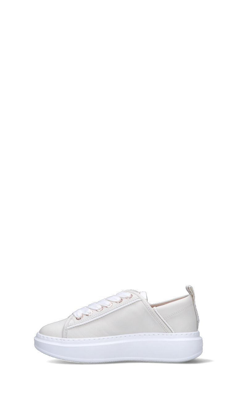 ALEXANDER SMITH Sneaker donna bianca in pelle