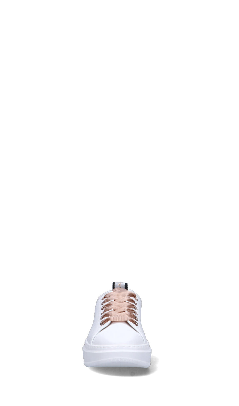 ALEXANDER SMITH Sneaker donna bianca in pelle