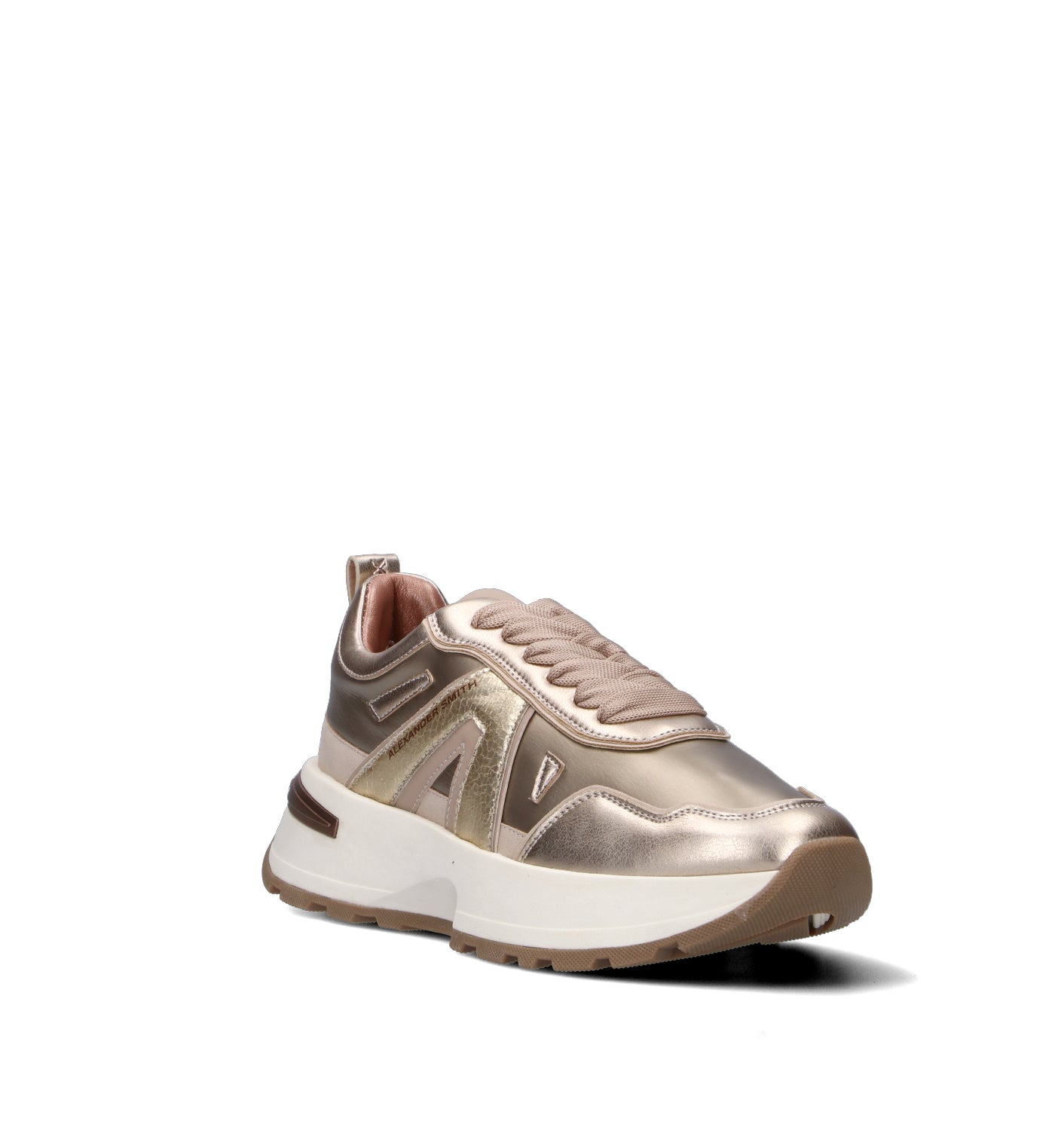 ALEXANDER SMITH Sneaker donna oro