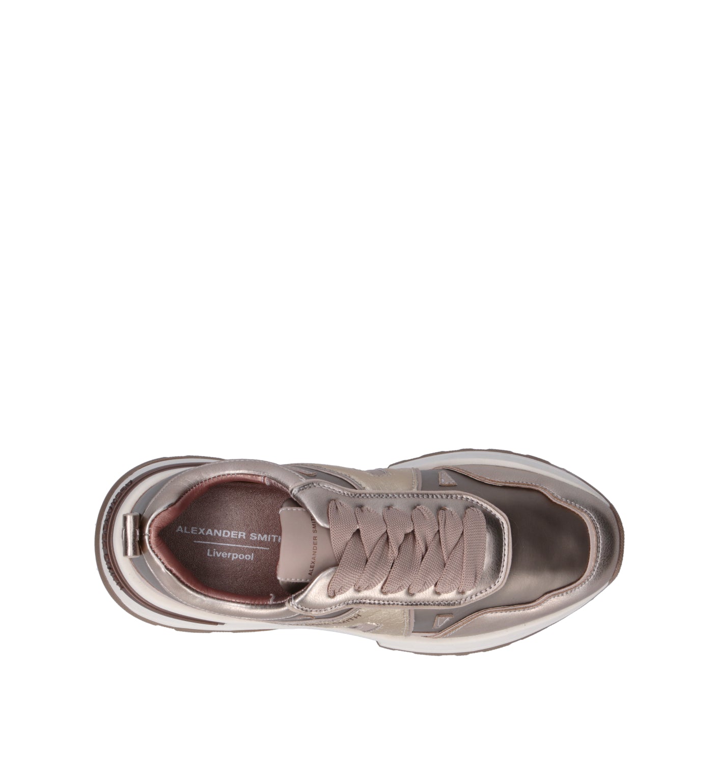 ALEXANDER SMITH Sneaker donna oro
