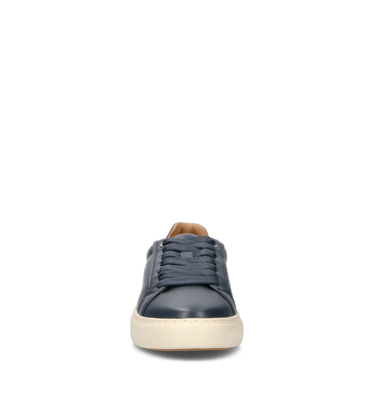 ALEXANDER SMITH Sneaker uomo blu in pelle