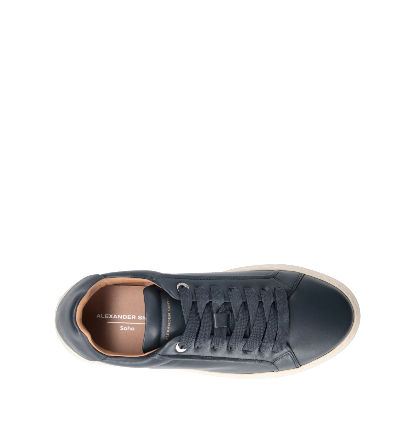 ALEXANDER SMITH Sneaker uomo blu in pelle