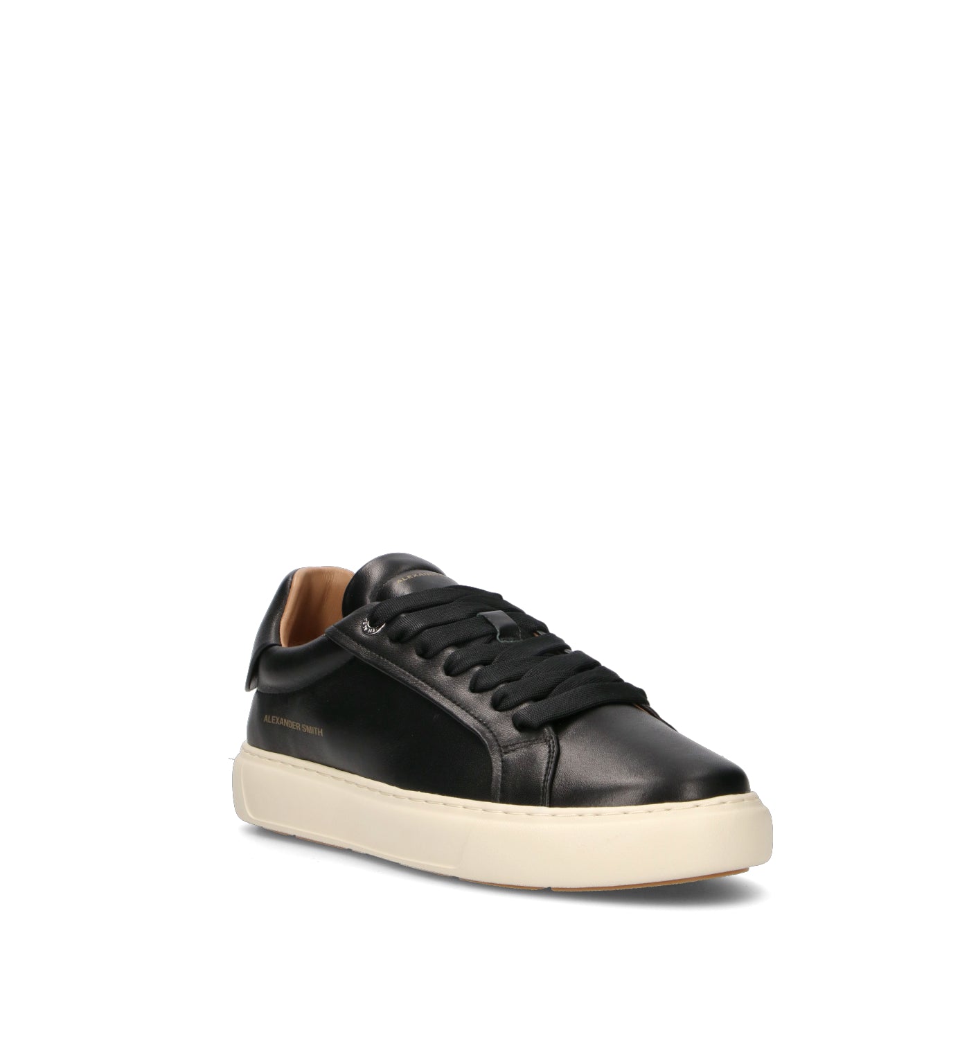 ALEXANDER SMITH Sneaker uomo nera in pelle