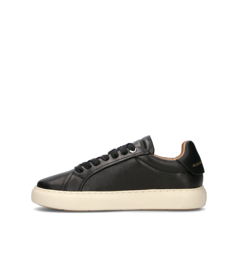 ALEXANDER SMITH Sneaker uomo nera in pelle