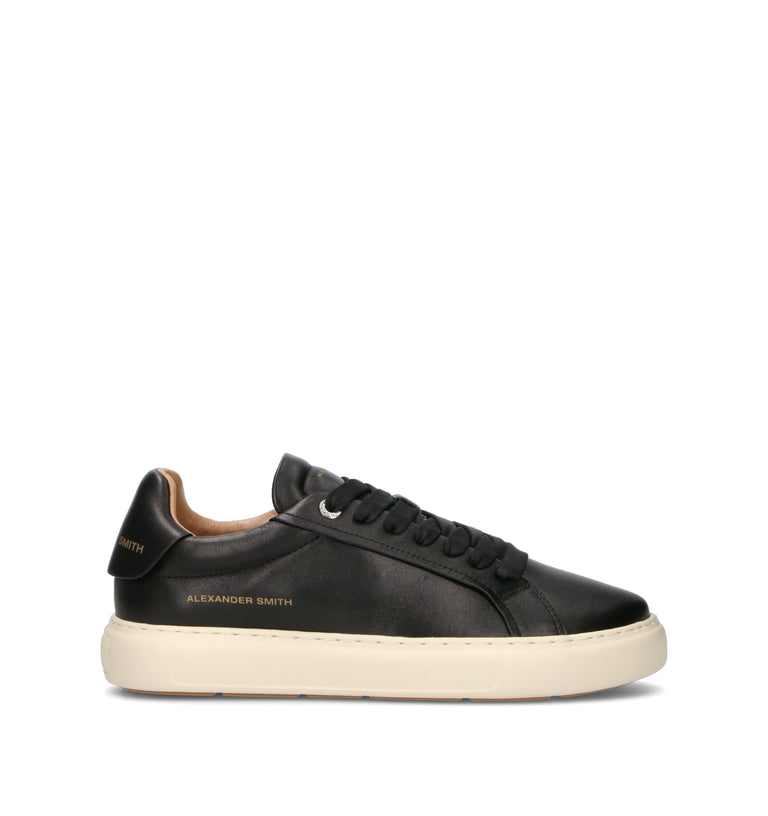 ALEXANDER SMITH Sneaker uomo nera in pelle