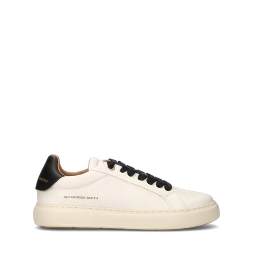 ALEXANDER SMITH Sneaker uomo bianca in pelle