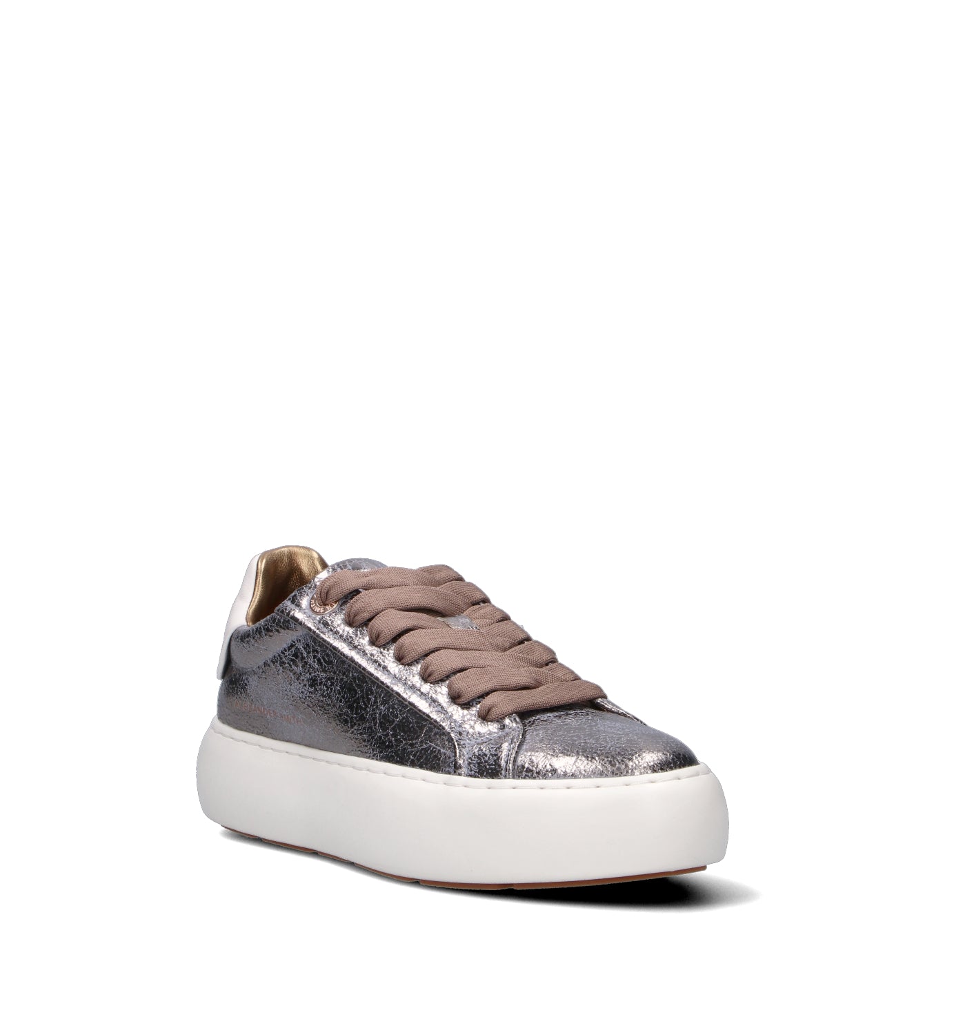 ALEXANDER SMITH Sneaker donna bronzo in pelle