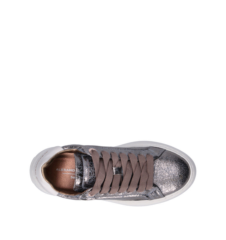 ALEXANDER SMITH Sneaker donna bronzo in pelle