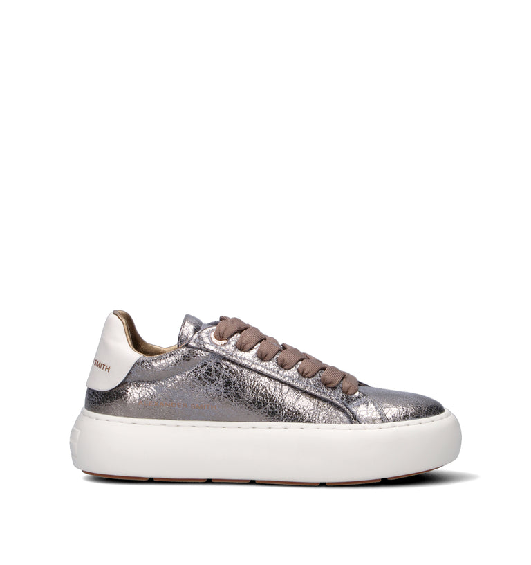 ALEXANDER SMITH Sneaker donna bronzo in pelle
