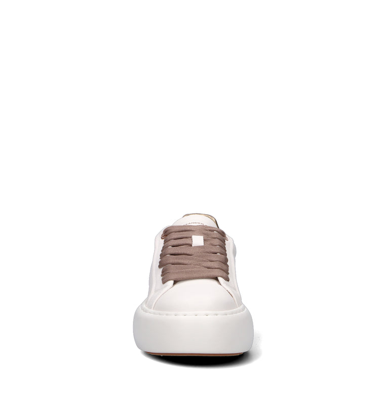 ALEXANDER SMITH Sneaker donna bianca in pelle