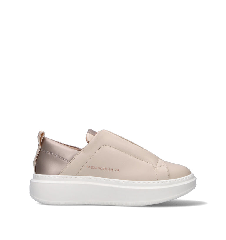 ALEXANDER SMITH Sneaker donna nera in pelle