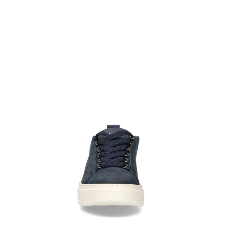 ALEXANDER SMITH Sneaker uomo blu in nabuk