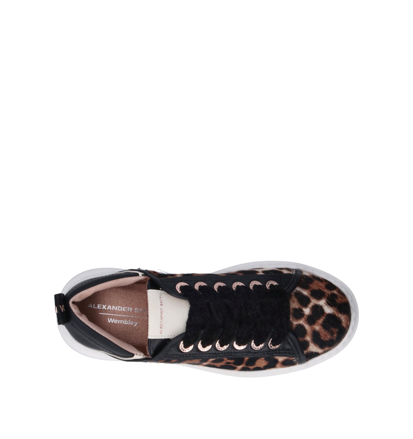 ALEXANDER SMITH Sneaker donna leopardata in cavallino