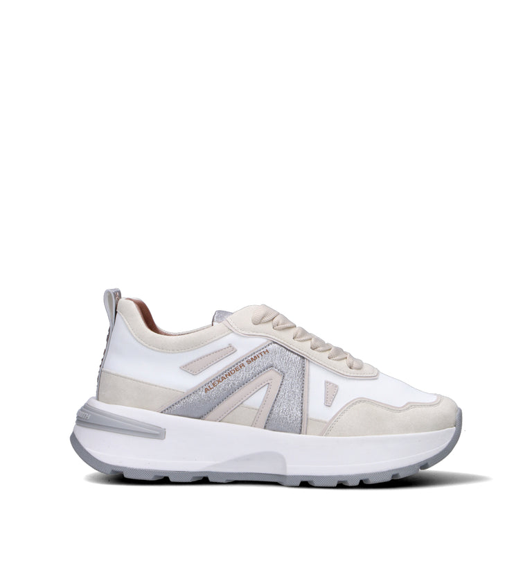 ALEXANDER SMITH Sneaker donna bianca