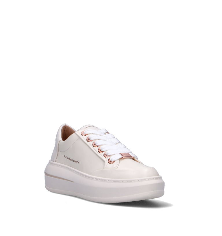ALEXANDER SMITH Sneaker donna bianca