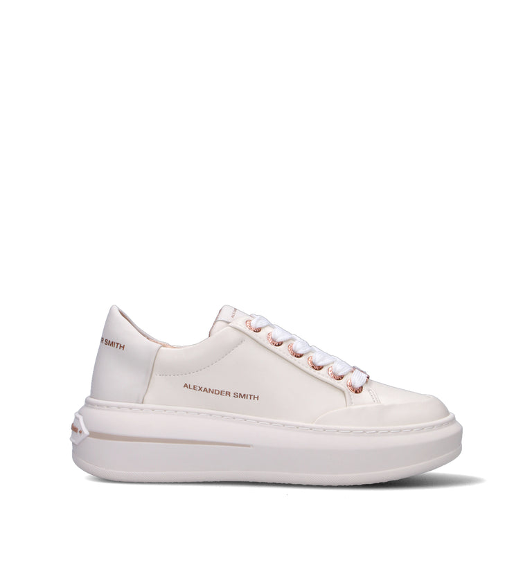 ALEXANDER SMITH Sneaker donna bianca