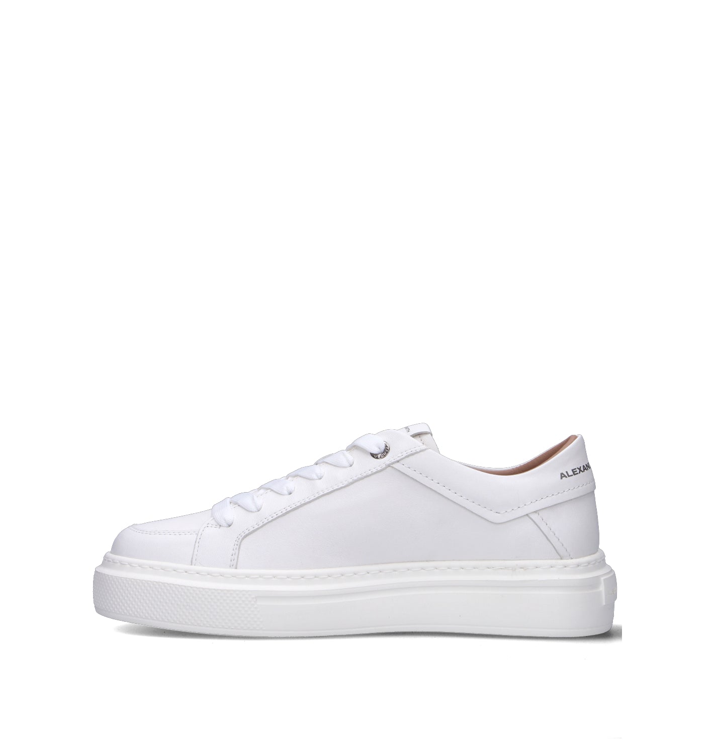 ALEXANDER SMITH Senaker uomo bianca in pelle