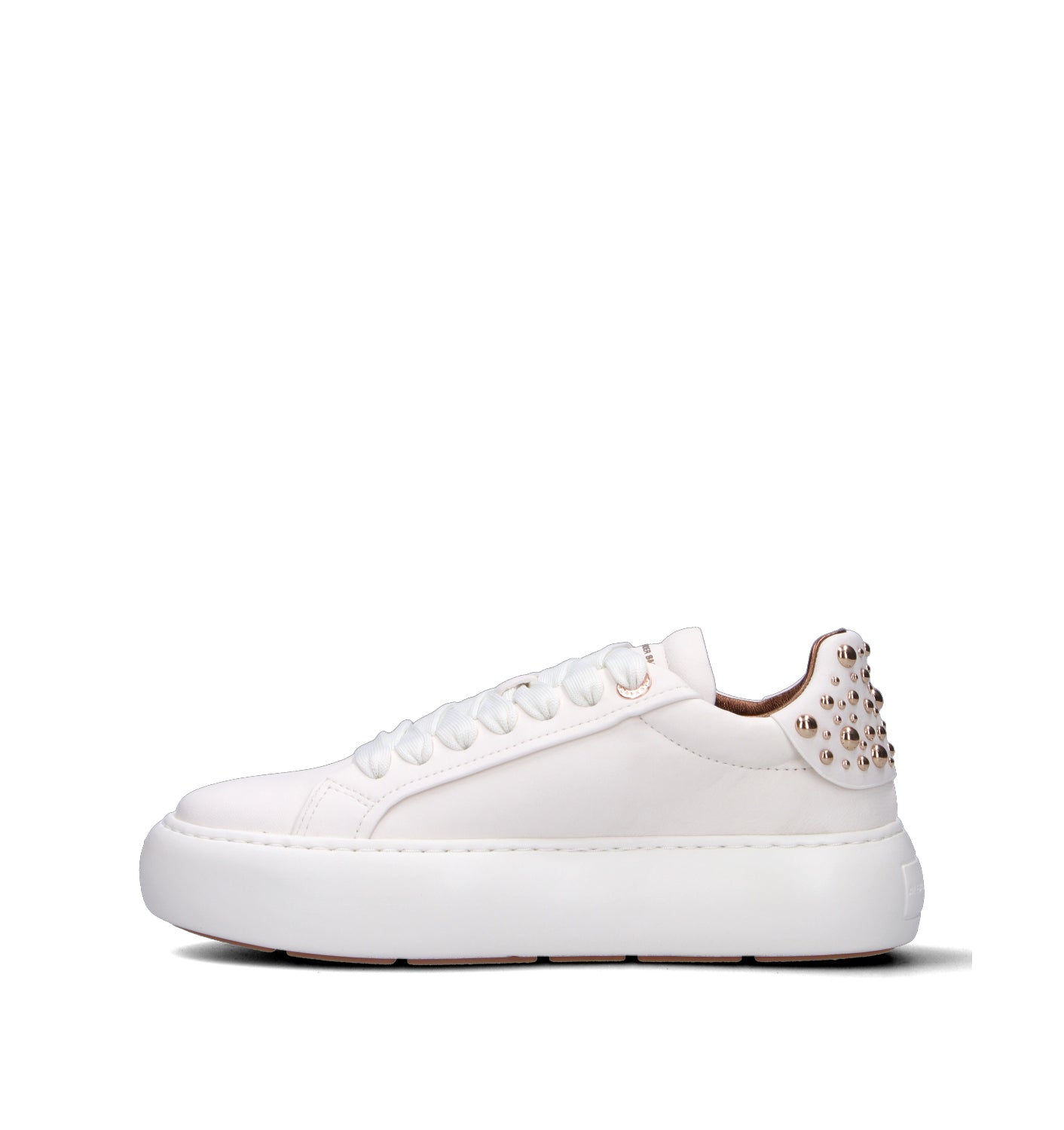 ALEXANDER SMITH Sneaker donna bianca in pelle