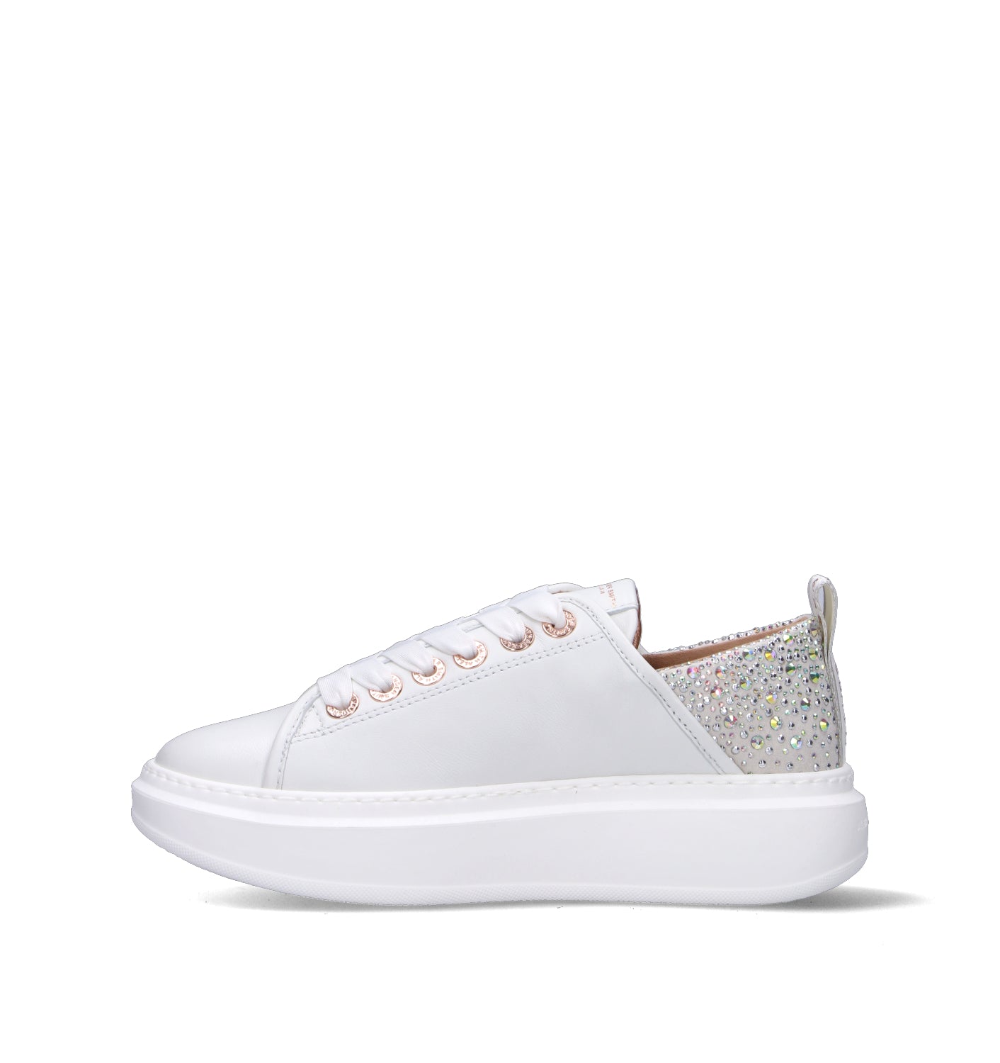 ALEXANDER SMITH Sneaker donna bianca in pelle