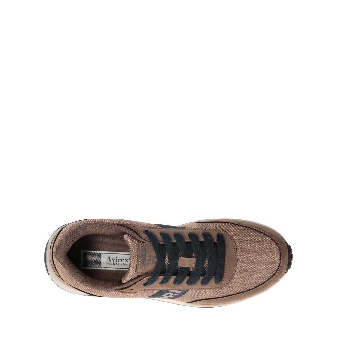 AVIREX Sneaker uomo marrone
